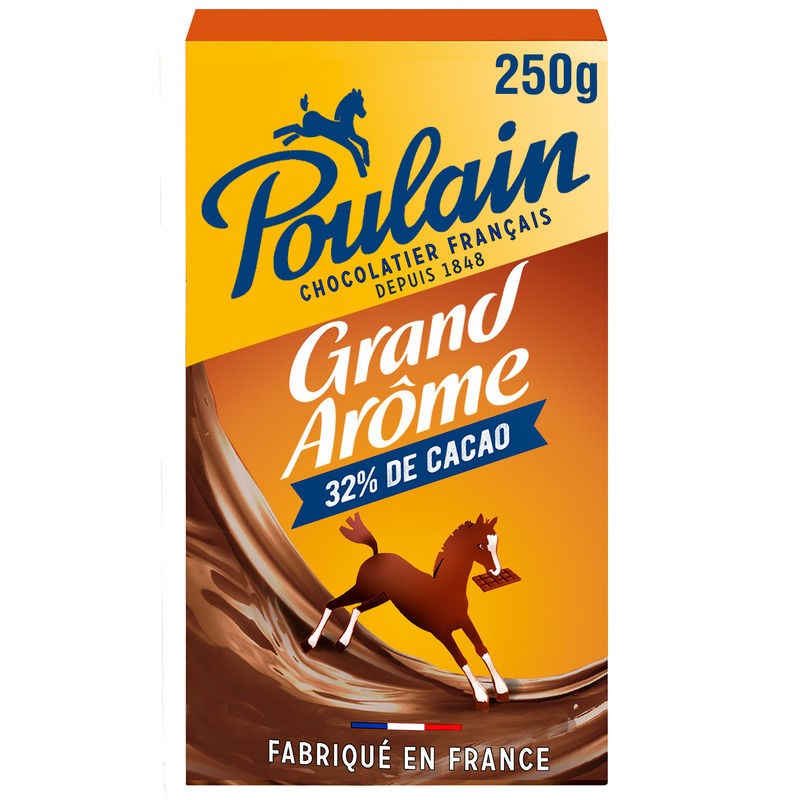 POULAIN Chocolat en poudre Grand Arôme 250g POULAIN Chocolat en poudre Grand Arôme 250g