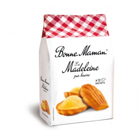 BONNE MAMAN Madeleines au beurre frais 300g BONNE MAMAN Madeleines au beurre frais 300g